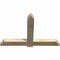 Ekena Millwork Eugene Rough Sawn Timber Gable Bracket, Douglas Fir, 60"W x 40"H x 4"D x 6"F, 16/12 Pitch GBW060X40X0406EUG00RDF - alternate 3